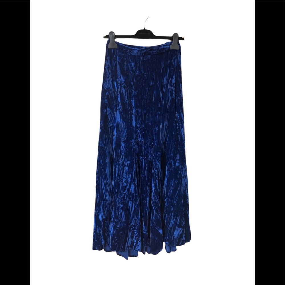 Velvet Palazzo skirt
